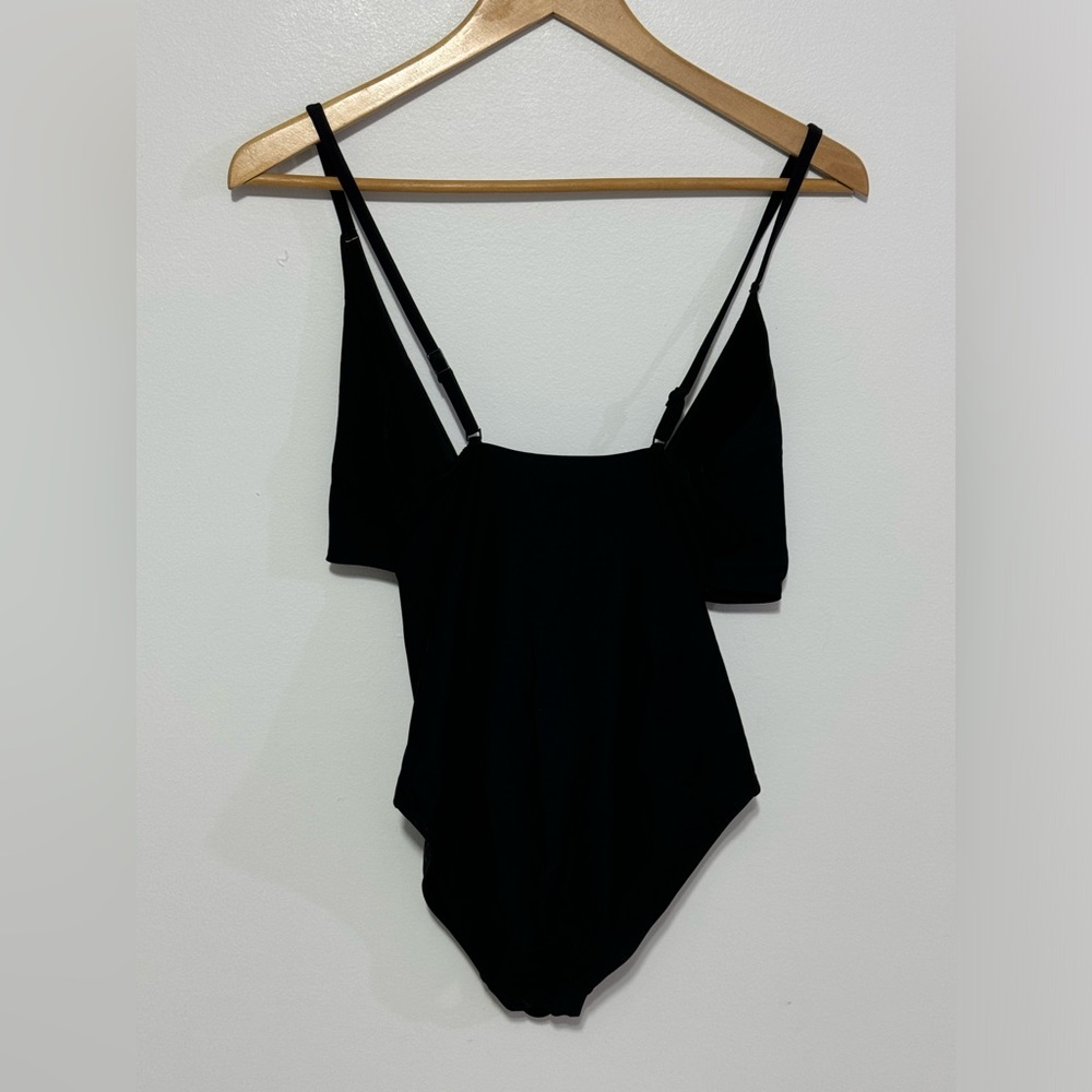 Aerie One Pice Coverage Size S Long Color Black For Women’s - Picture 2 of 4